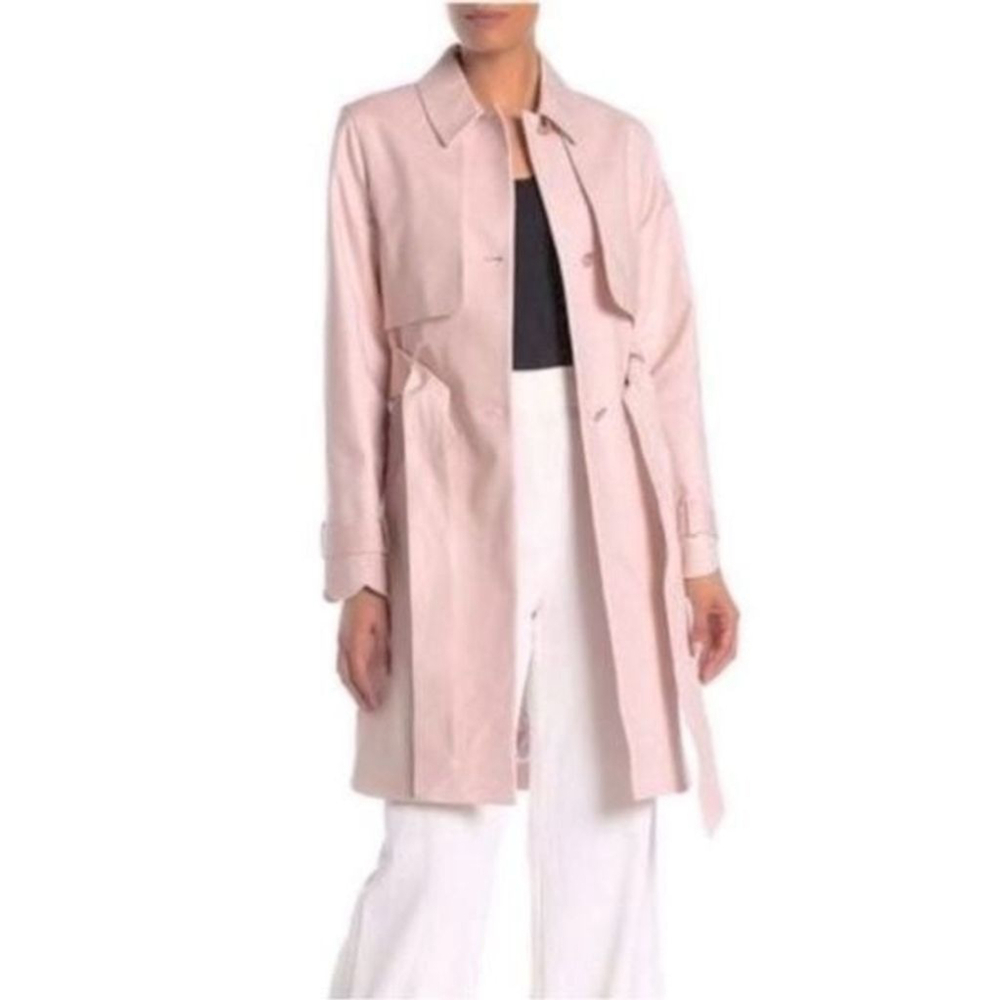 TED BAKER pink trench coat Size 1 (2-4)